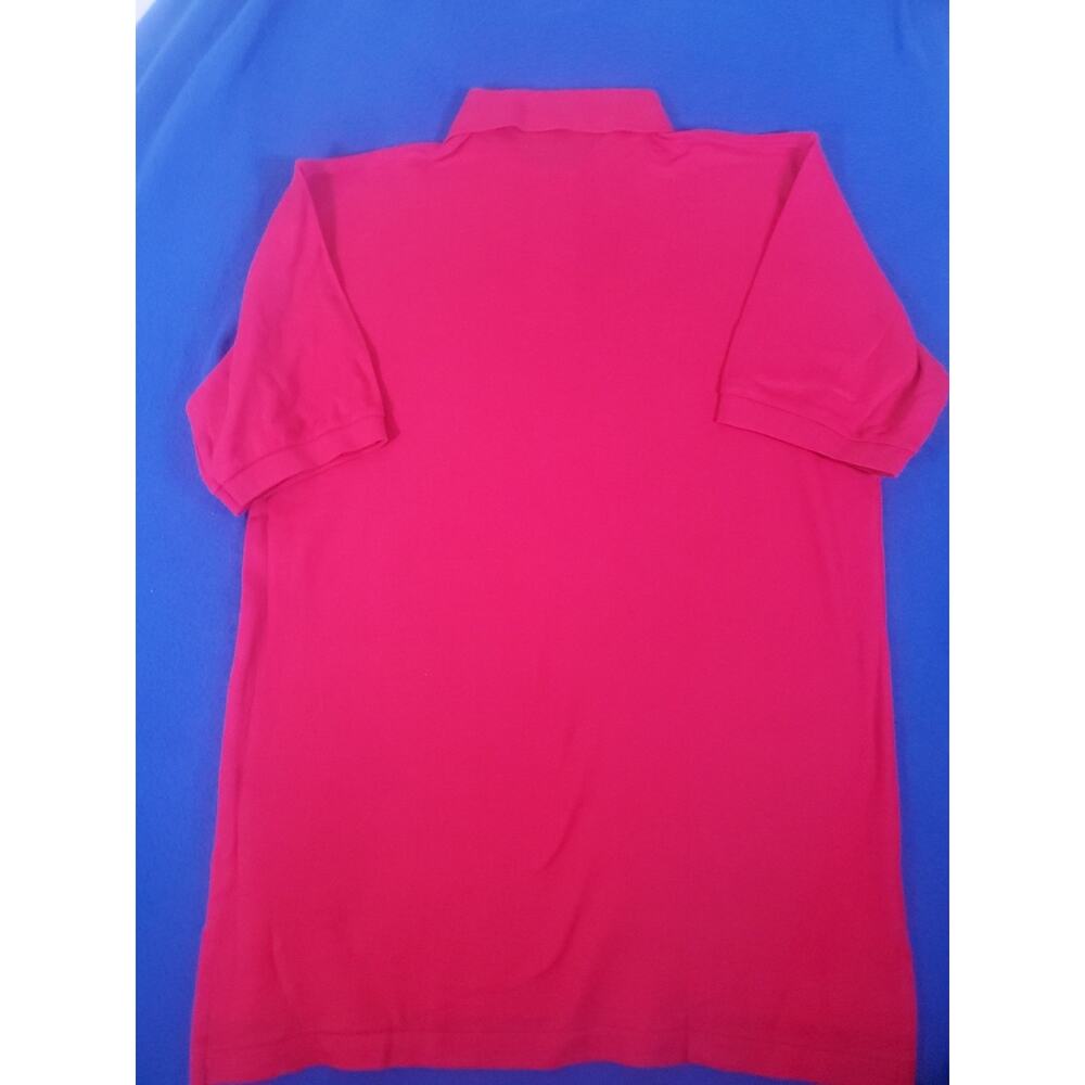 Vintage Izod Club Dewar's NWOT Red Polo Shirt Men's Size Large Nwot - Picture 5 of 15